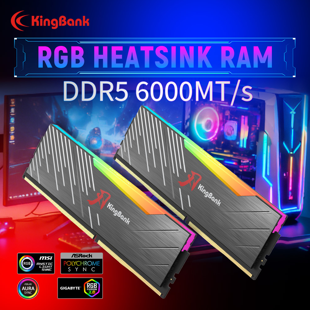 Ddr5 4800Mhz - Оперативная память KingBank KRRB DDR5 RGB