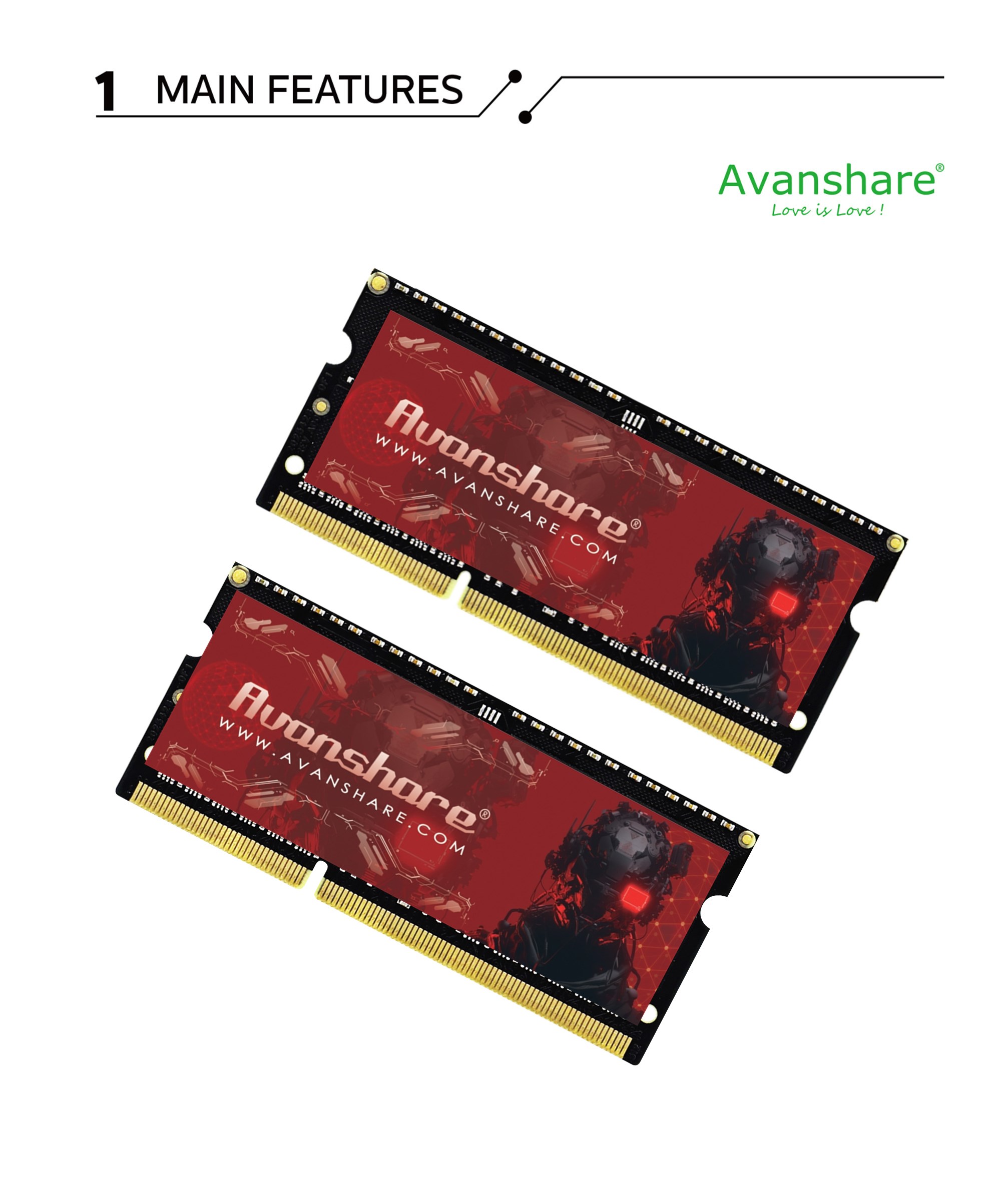 Оперативная память Avanshare D – обзор и цена Ddr5 4800Mhz