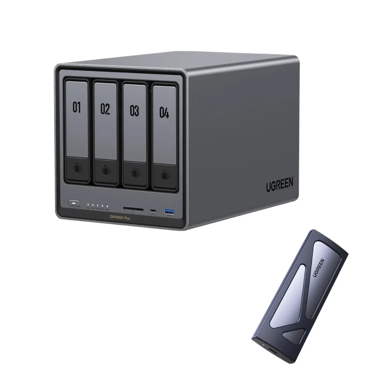 NASync DXP4800 Plus 4-клавишны – обзор и цена Ddr5 8Gb